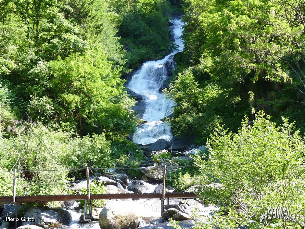 06 La cascata immersa nel verde.JPG